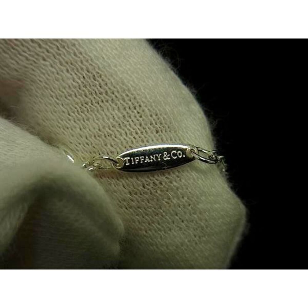 TIFFANY Co Elsa Peretti Open Heart Necklace Silver - Picture 4 of 4